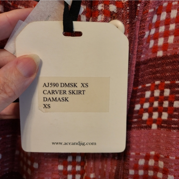 ❌️TRADED on LS❌️ Ace & Jig Damsk Carver Skirt XS - Picture 9 of 9